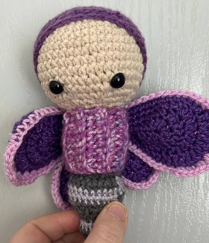 Crochet Dress Up Butterfly